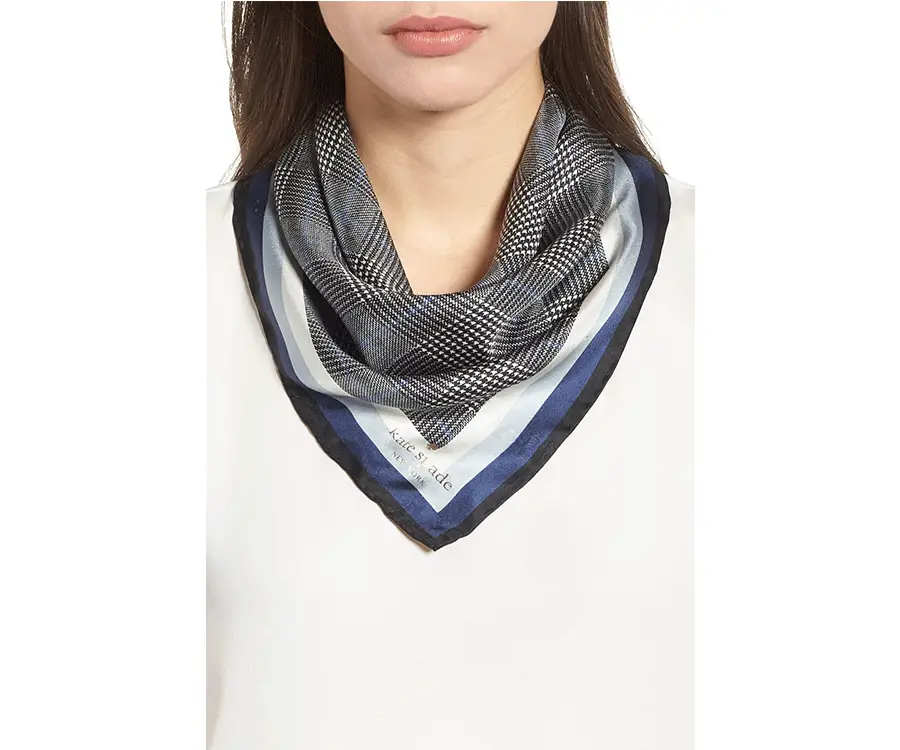 #10 useful gifts & work gadgets for her: Silk Scarf by Kate Spade