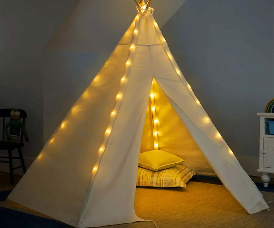 Tipi With Lights