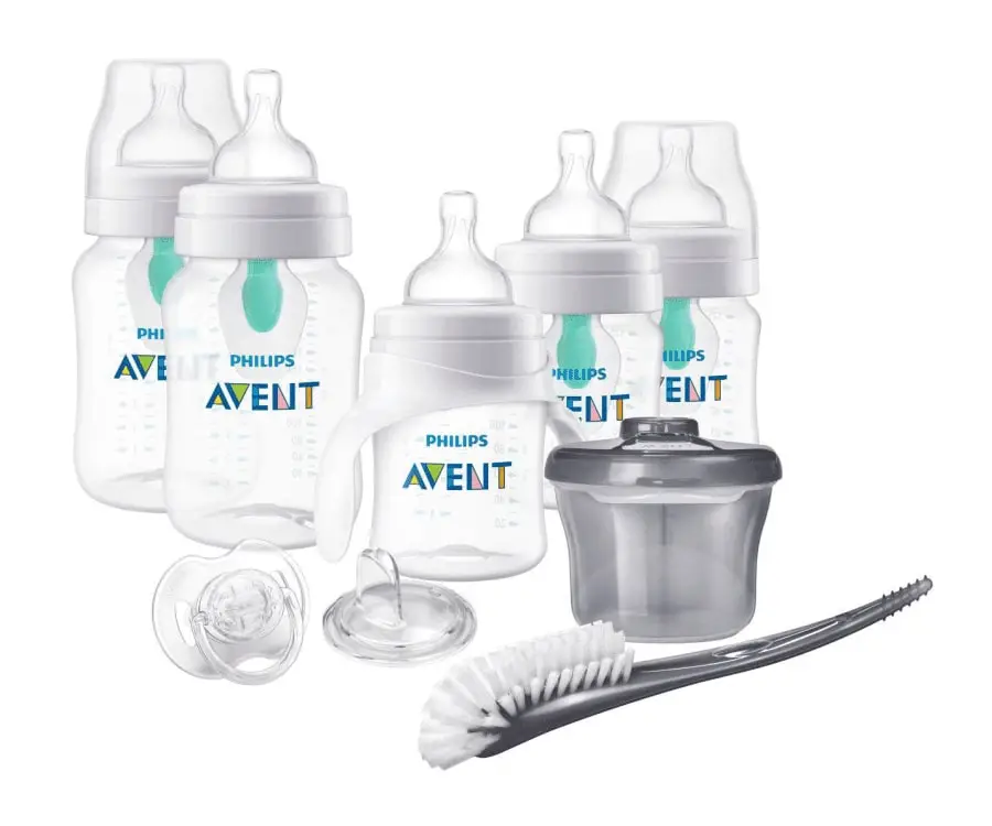 Anti Colic Baby Bottle Beginner Gift Set For New Dads