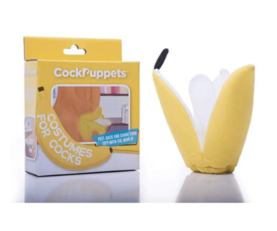 #2 best adult gag gift: A Banana Cock Puppet