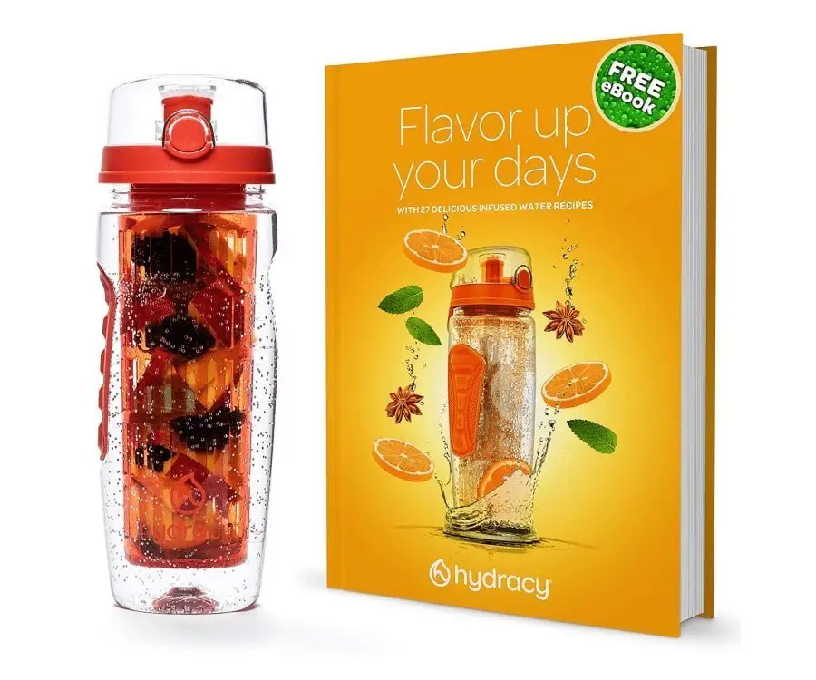 #10 best after surgery gifts: Fruit Infuser Water Bottle