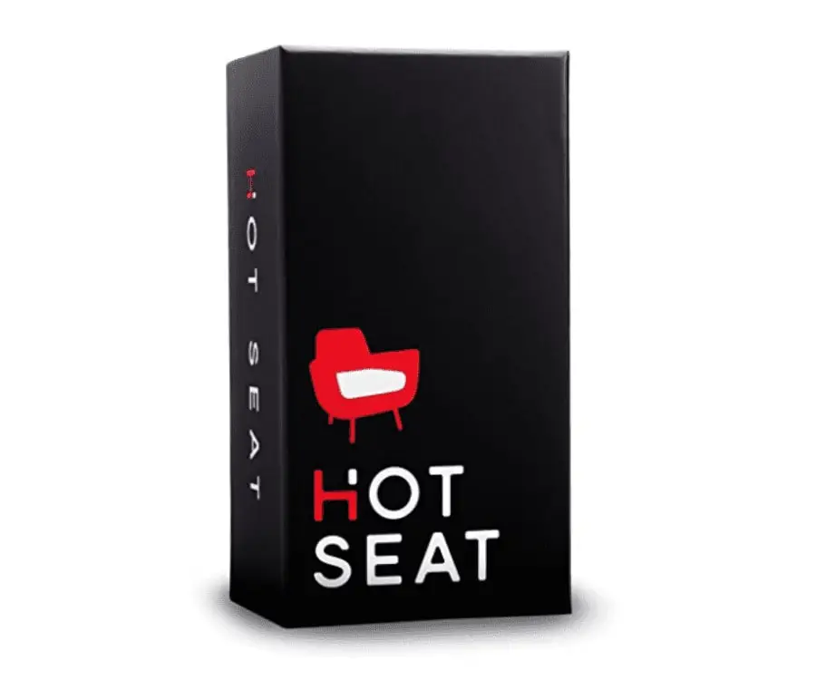 #15 best adult gag gift: hot seat adult card game