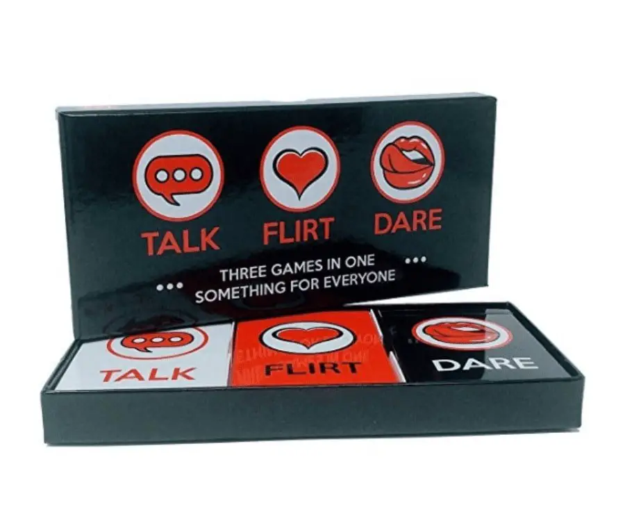 #8 best adult gag gift: Talk Flirt Dare Adult Game