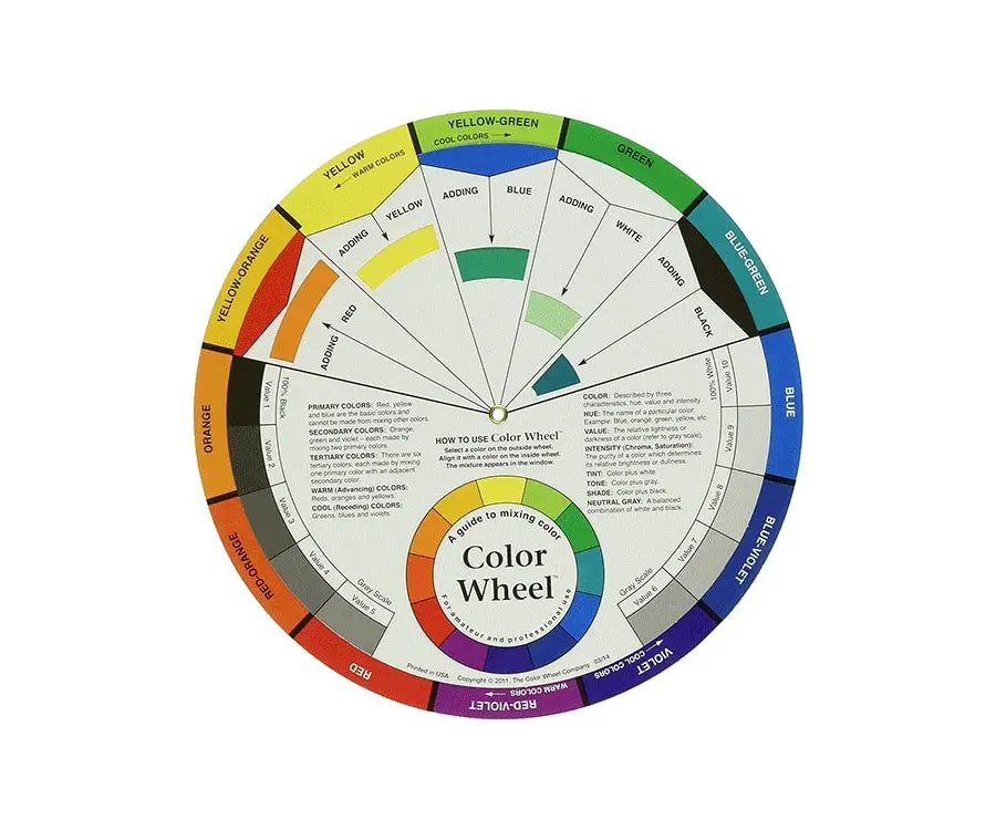 #12 best gifts for painters: a color wheel
