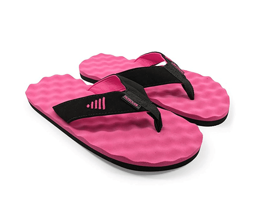 #3 best gifts for walkers: recovery flip flops