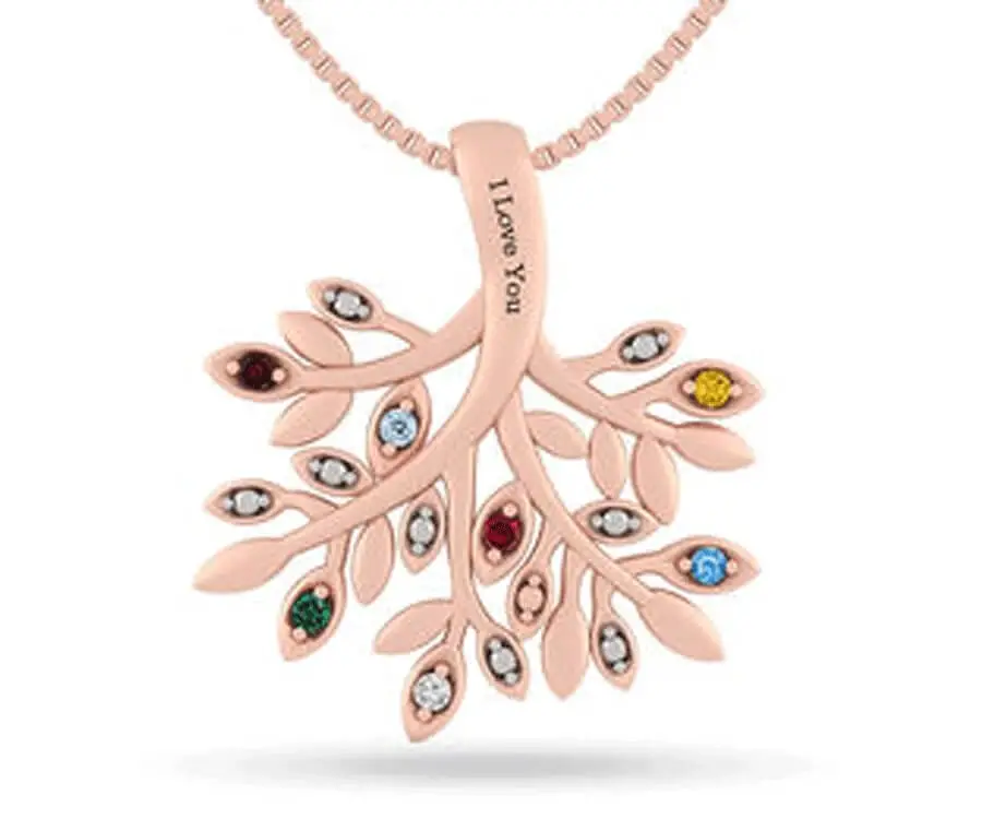 Family Tree Mothers Day Necklace