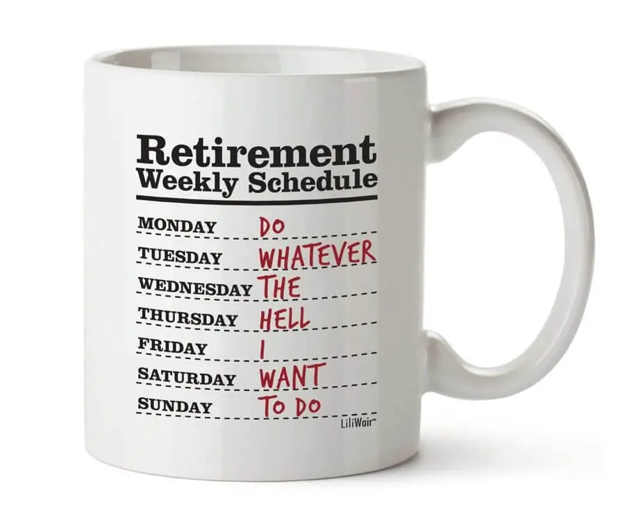 Funny Retirement Mug
