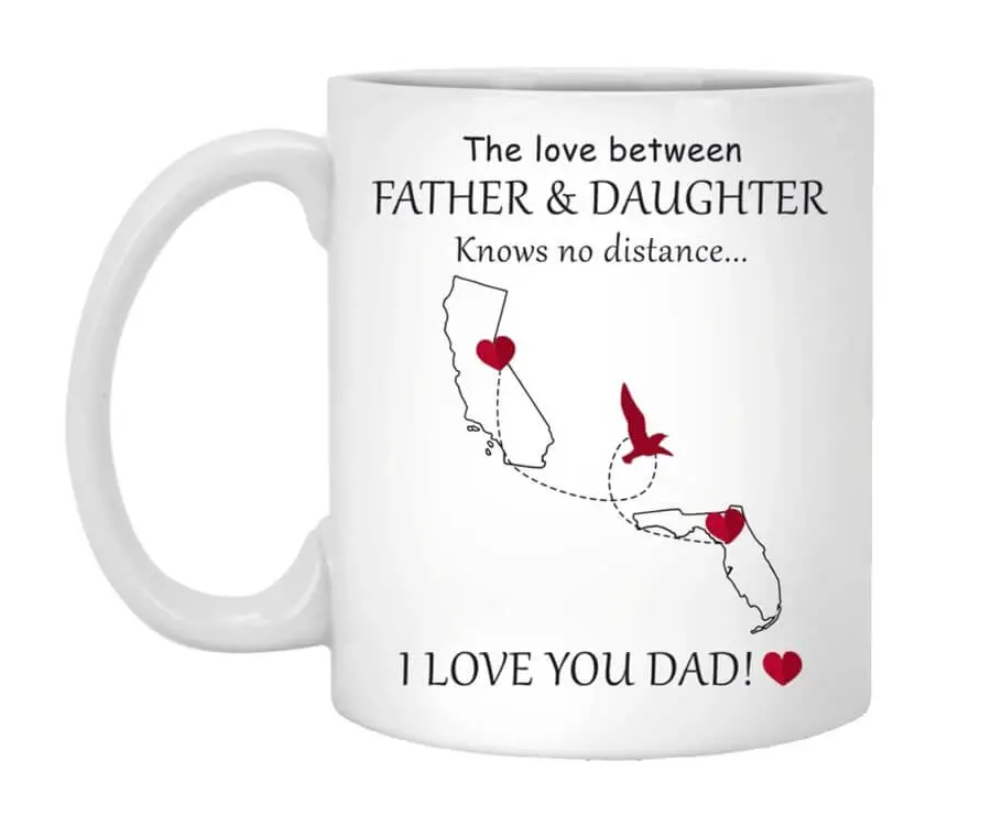 Love Between Father Daughter Mug