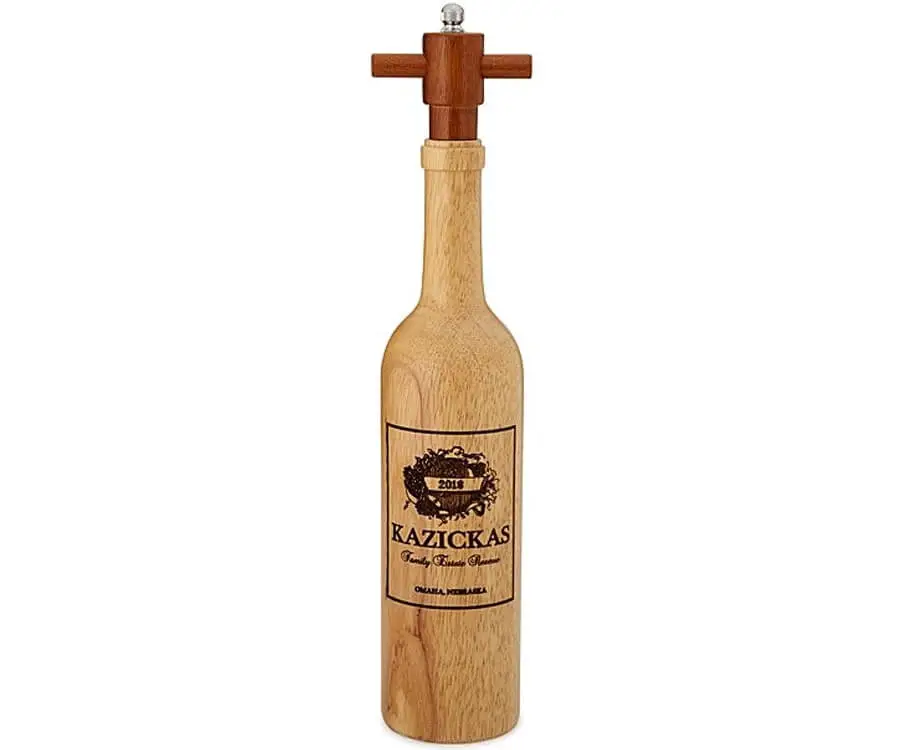 #24 Gifts For Foodies: Personalized Pepper Mill