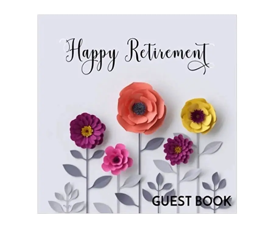Retirement Guest Book