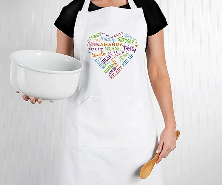 #19 Moving Gifts for her: Close To Her Heart Apron