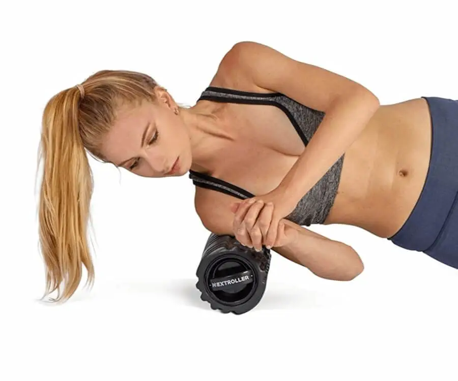 #10 Best Fitness Gifts For Her: Vibrating Foam Roller for Sports Massage & Recovery