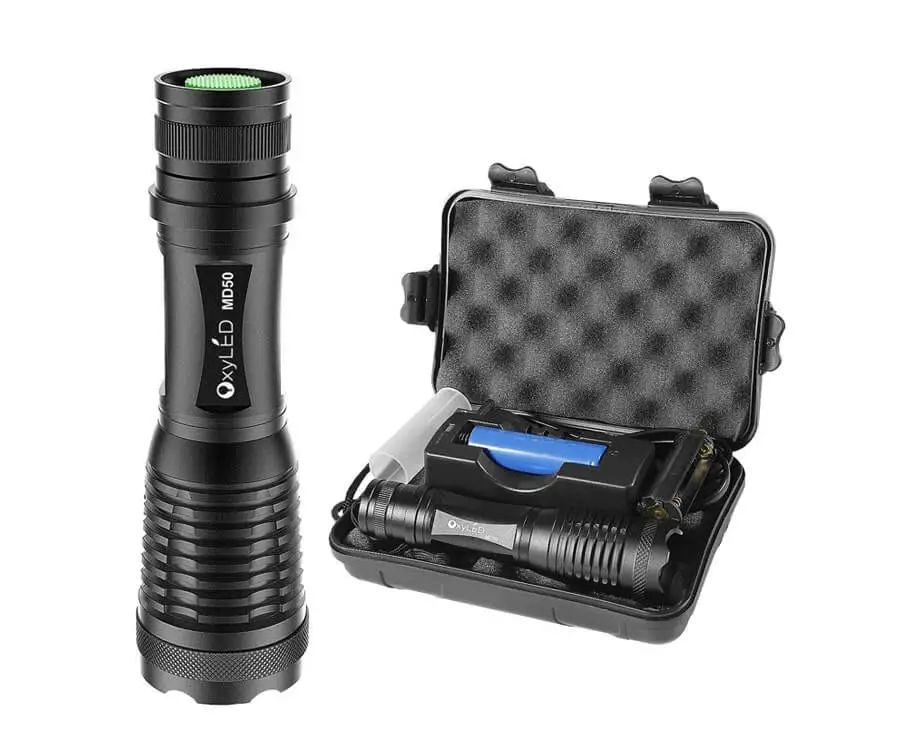 Ultra Bright Tactical Flashlight Unsmushed