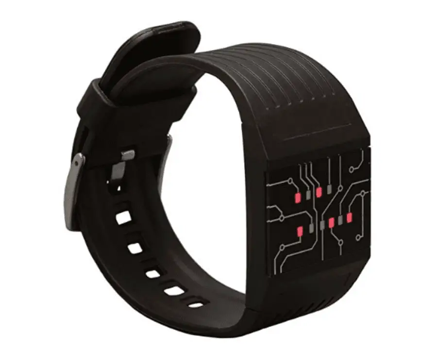 #27 gifts for programmers and coders: A Binary Wrist Watch