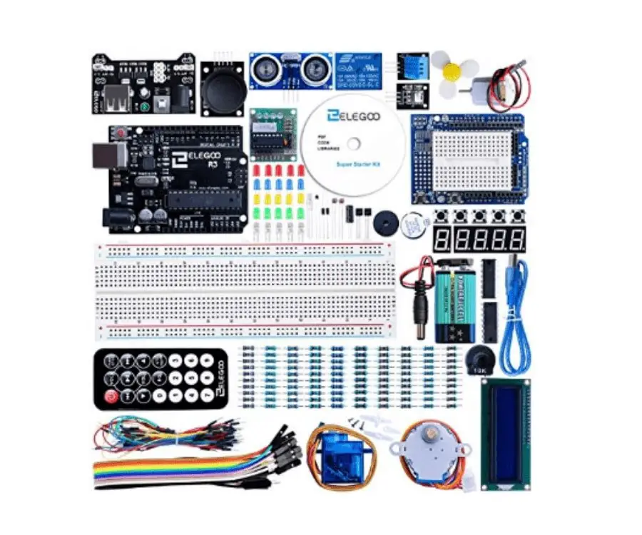 #10 gifts for programmers and coders: ELEGOO UNO Project Super Starter Kit 