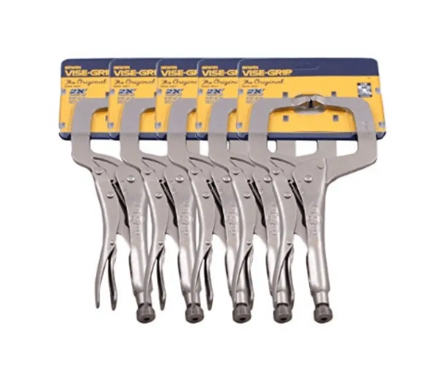 #20 gifts for welders: 5-Pack IRWIN C-Clamps