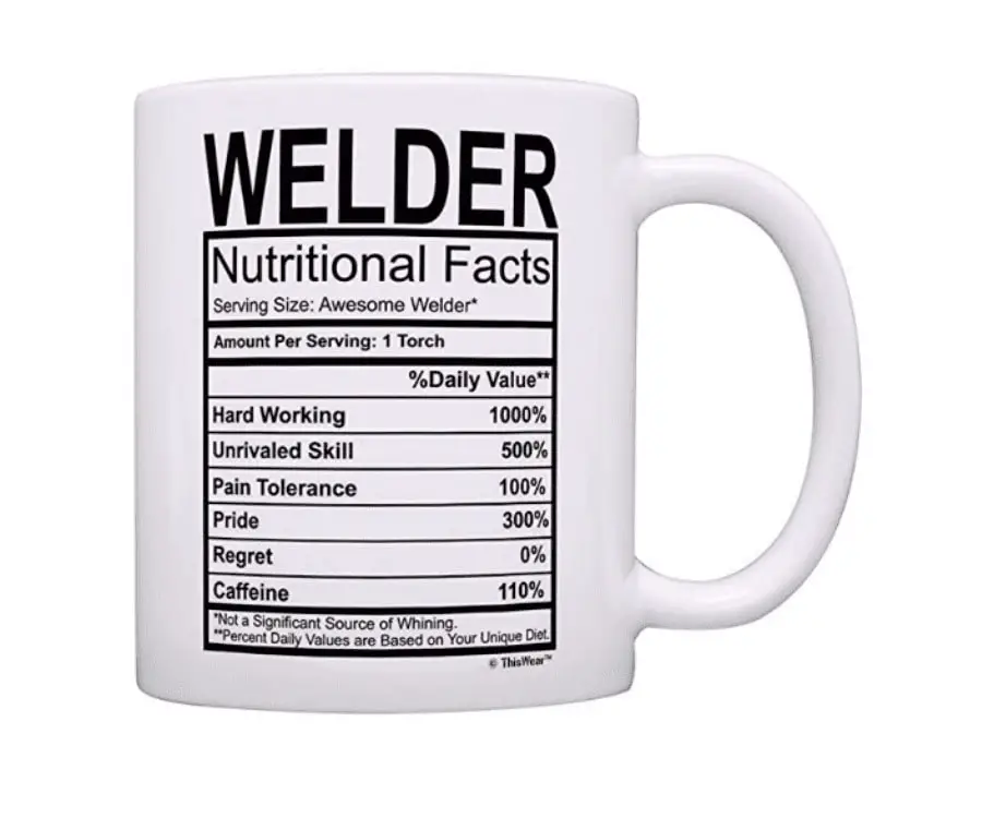 #9 gifts for welders: Funny Welder Coffee Mug