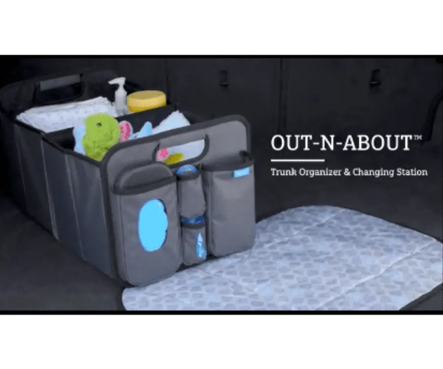 Trunk Organizer And Changing Station