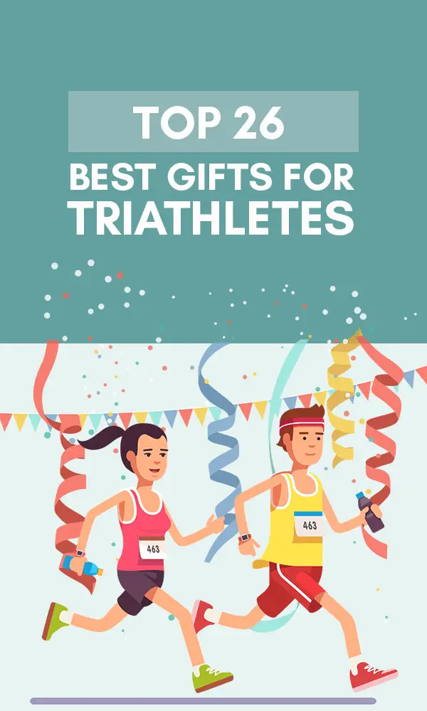 Title Infographic for our top 26 best gifts for triathletes