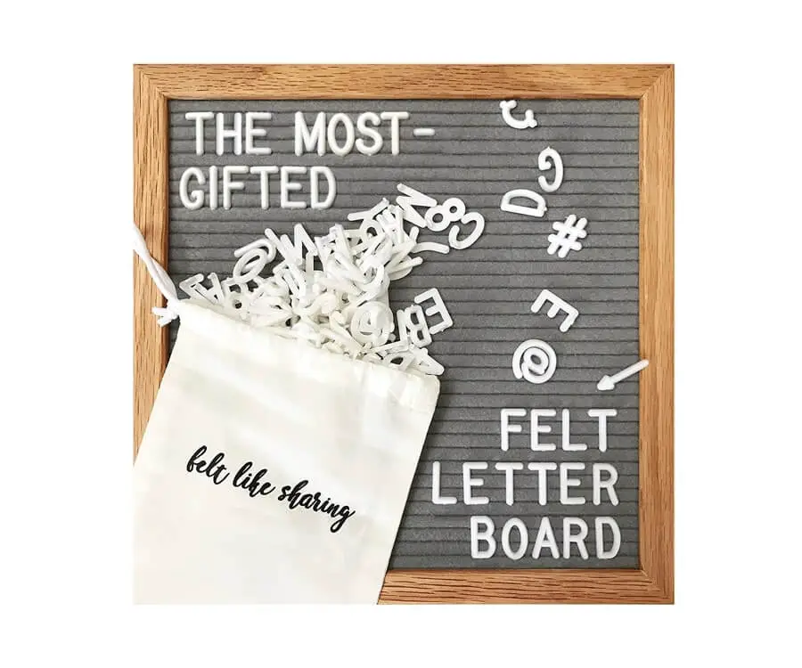 Changeable Letter Board Unsmushed