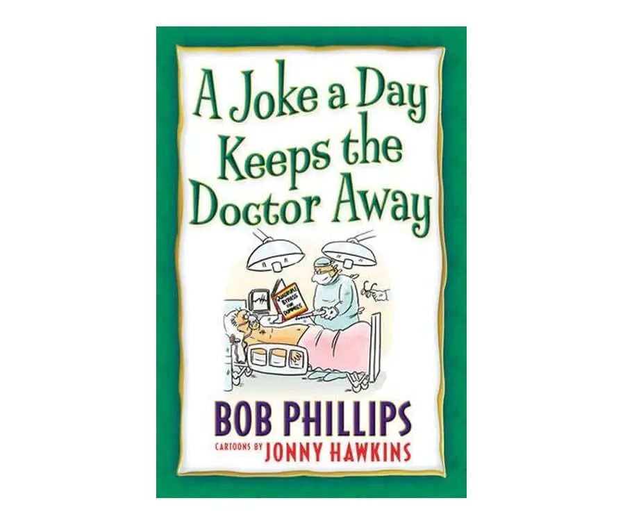 #35 funny gifts for doctors: joke book