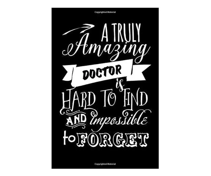 Doctor Thank You Gift Notebook Unsmushed