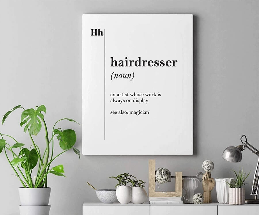 Hairdresser Definition Canvas