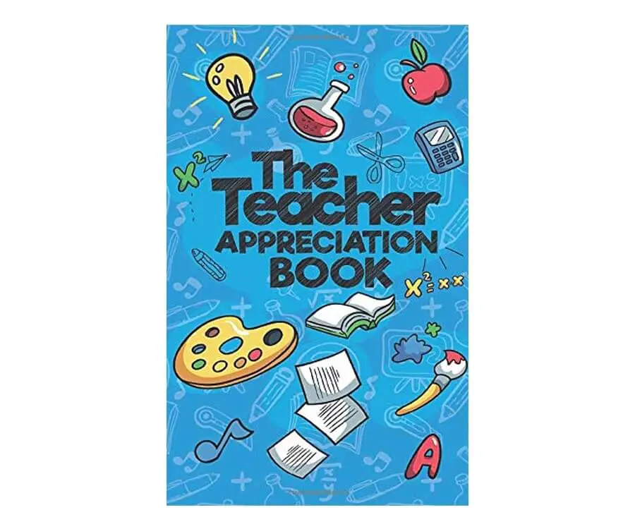 Personalized Teacher Appreciation Book Unsmushed