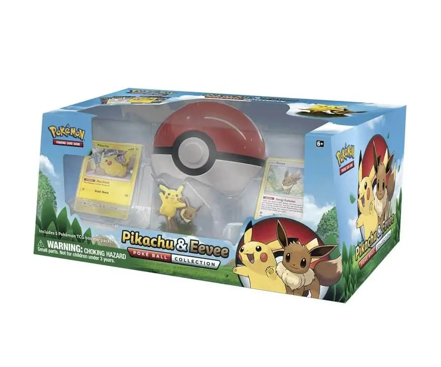 Pikachu Evee Collection Set Unsmushed