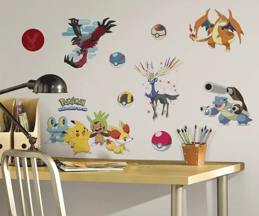 Pokemon Wall Decals Unsmushed