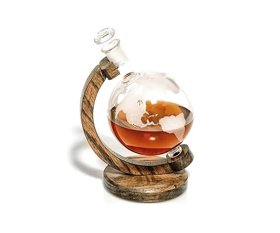 #27 great retirement gifts for men: global liquor decanter