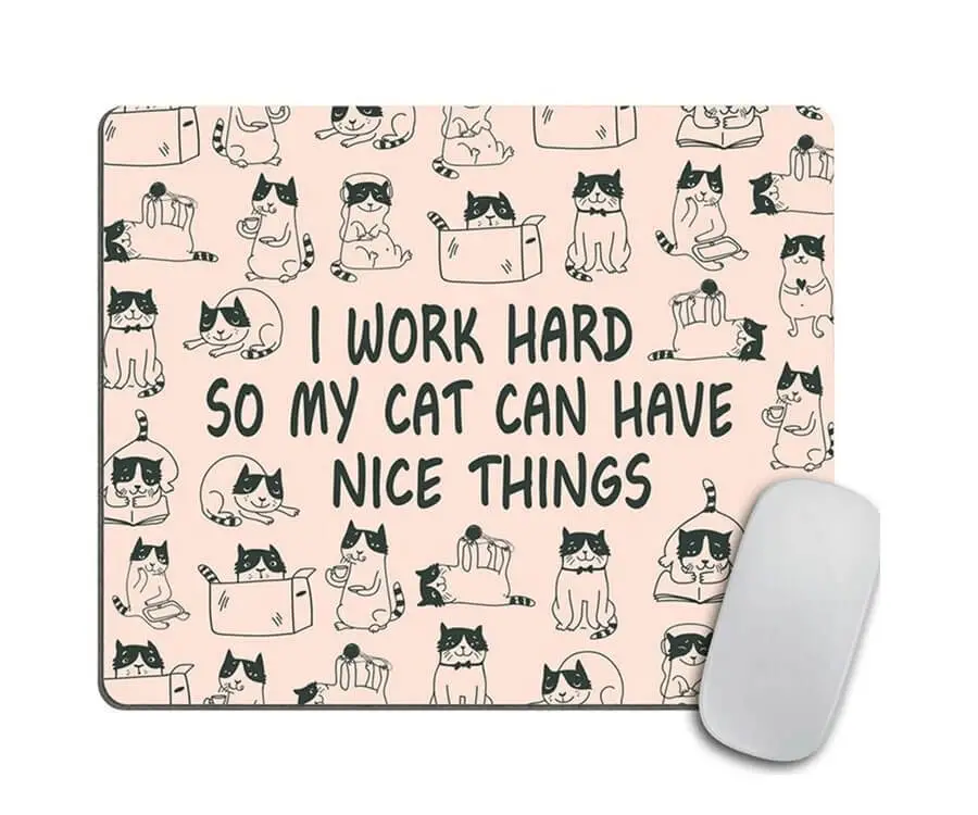 Hilarious Coworker Mouse Pad Unsmushed