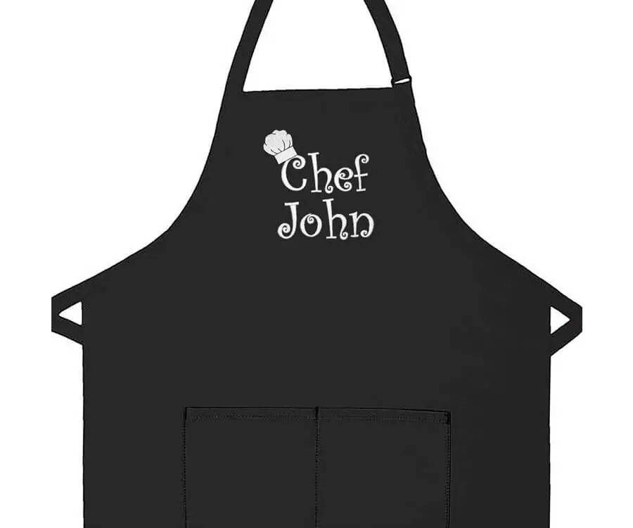 Personalized Bbq Apron Unsmushed