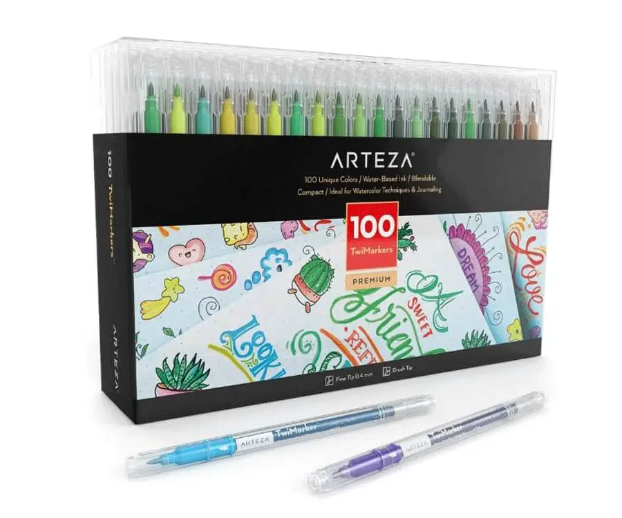#20 cool gifts for sketch artists: sketch marker set