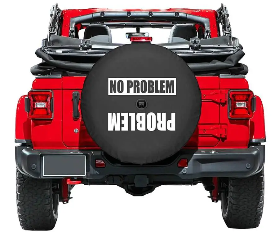 #33 best gifts for Jeep lovers: funny tire cover
