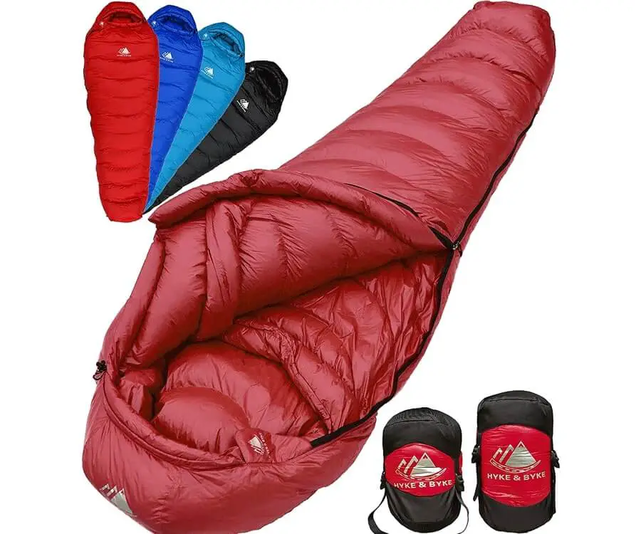 Hydrophobic Sleeping Bag