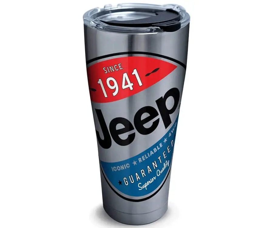 #31 best gifts for Jeep lovers: JEEP tumbler