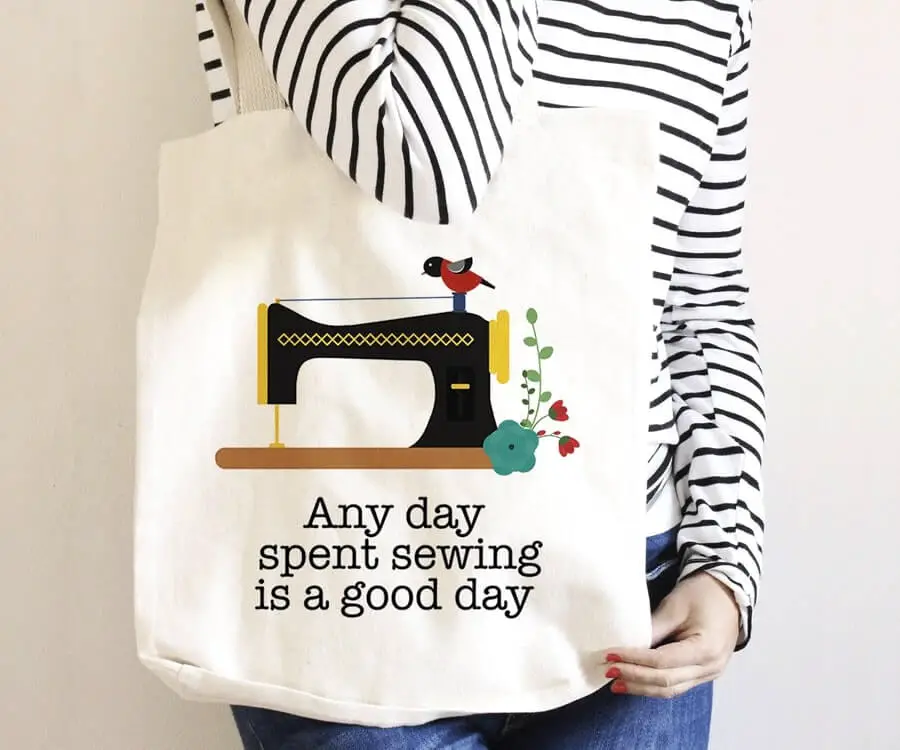 Sewing Tote Bag