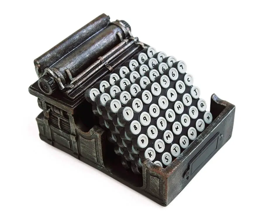 Typewriter Coaster Set