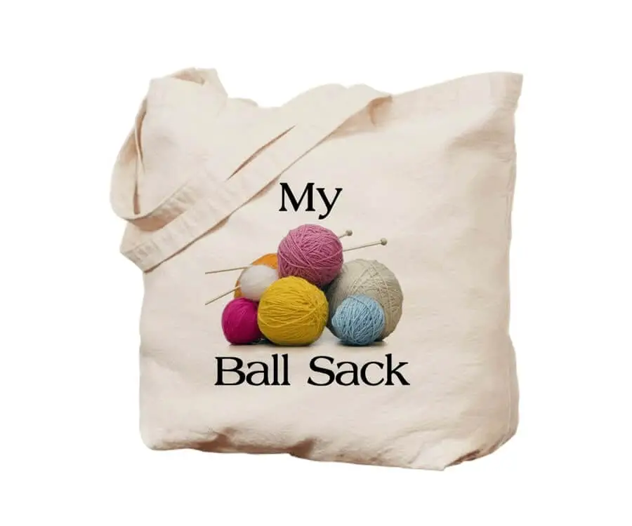 Knitting Ball Sack