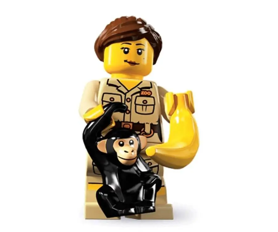 Lego Zookeeper Figurine