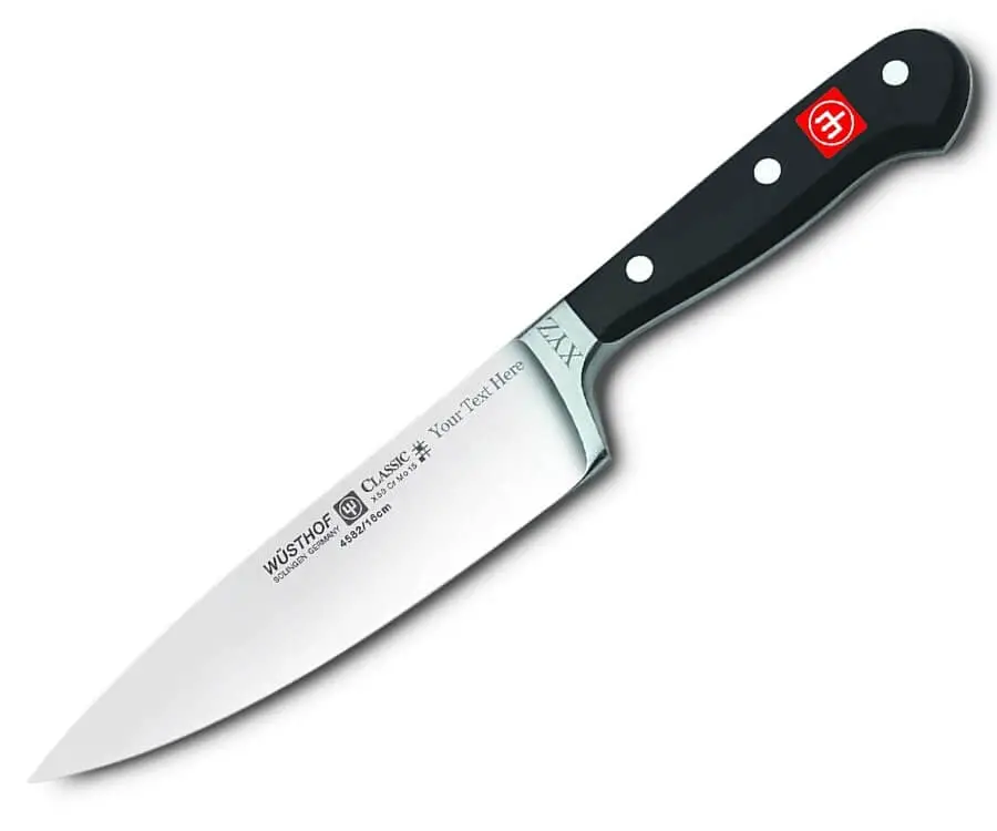 Personalized Wusthof Chef Knife