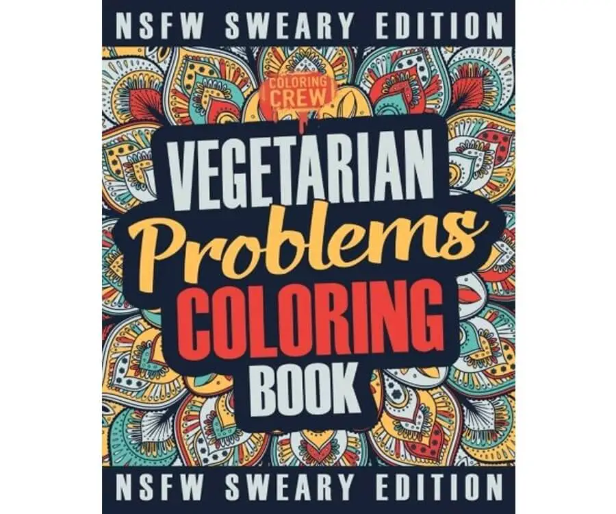 Vegetarian Problems Coloring Book