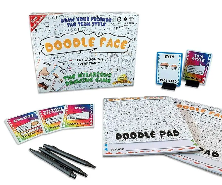 Doodle Face Drawing Game