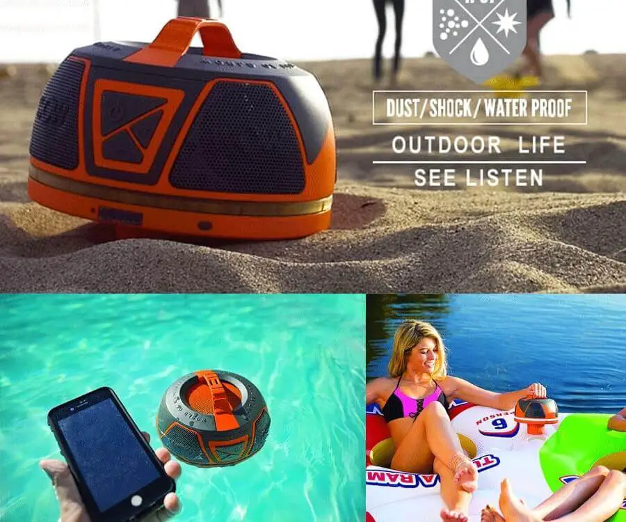 #10 cool gadgets for men: Outdoor Floatable Speaker