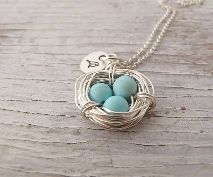 Sentimental Nest Egg Necklace