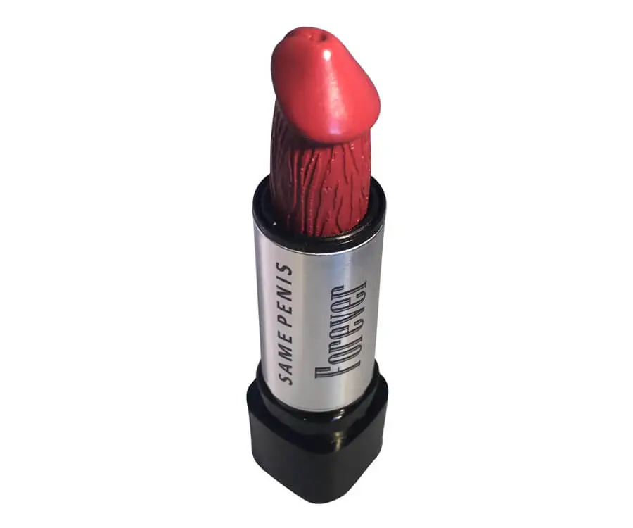 #9 best adult gag gift: Penis shaped lipstick