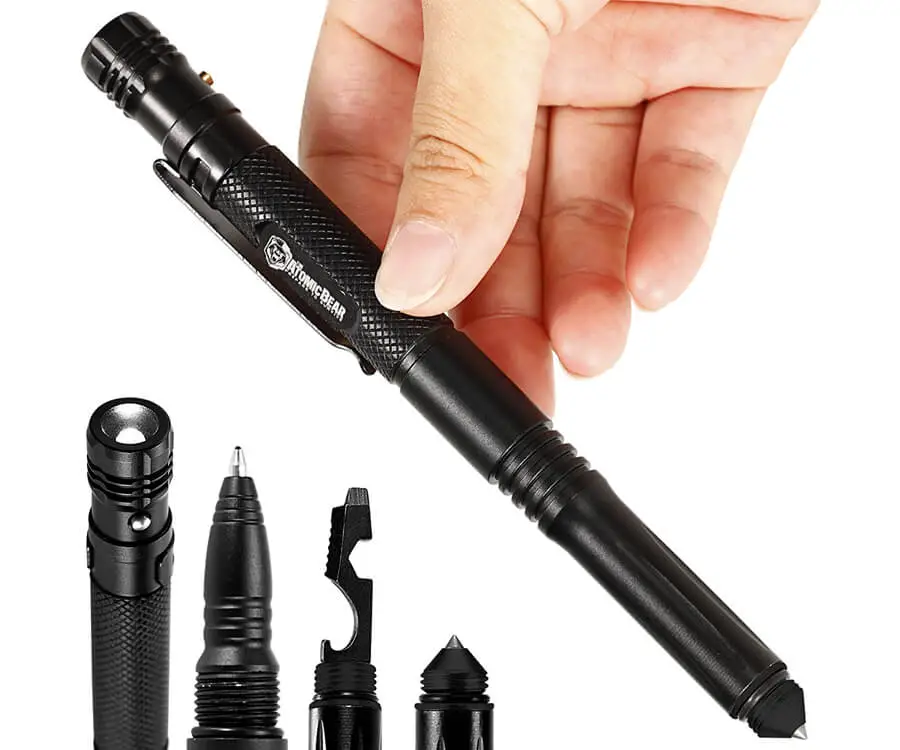 #5 cool gadgets for men: tactical pen multitool