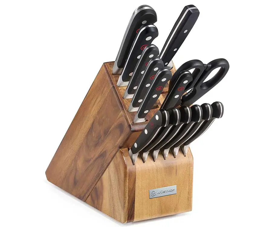 #15 over the top luxury gifts for her: Wusthof Exclusive Knife Set