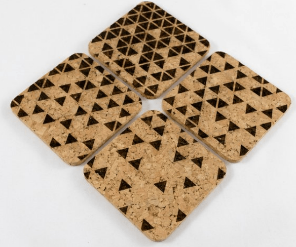 Natural Cork Coasters